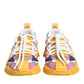 Dolce & Gabbana Multicolor Nylon NS1 Low Top Sneakers Shoes