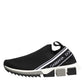 Dolce & Gabbana Black Slip On Sorrento Low Top Sneakers Shoes