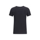 Max Mara Black Cotton T-Shirt