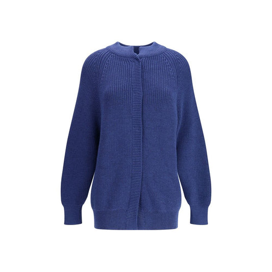 Ella Blue Merino Wool Sweatshirt