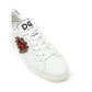 Dolce & Gabbana White Leather Low Top Sneakers