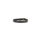 Valentino Garavani Black Calf Leather Bos Taurus Bracelet