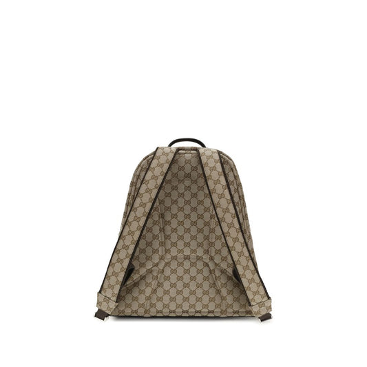 Gucci Beige Nylon Backpack Mens Backpack
