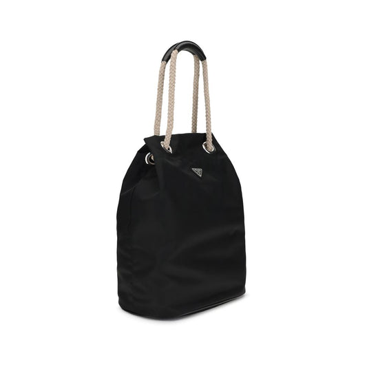Prada Black Recycled Polyamide Shoulder Bag