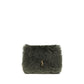Saint Laurent Green Lamb Ovis Aries Aries Shoulder Bag