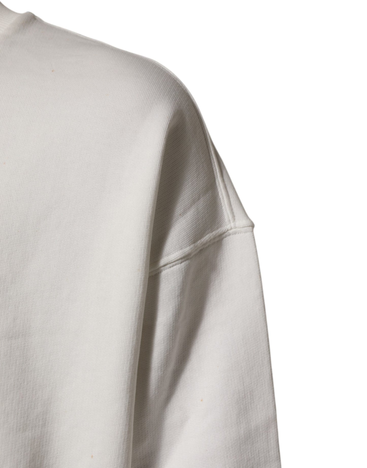 Dolce & Gabbana White DG Logo Crew Neck Sweatshirt Sweater Mens Sweater