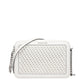 Michael Kors White Leather Crossbody Bag