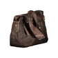 Laura Biagiotti Brown Polyester Handbag