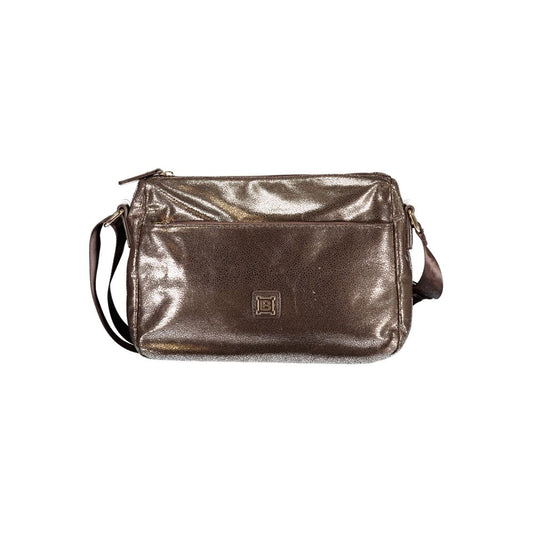 Laura Biagiotti Bronze Polyester Handbag