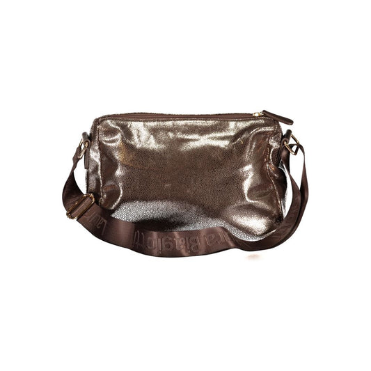 Laura Biagiotti Bronze Polyester Handbag