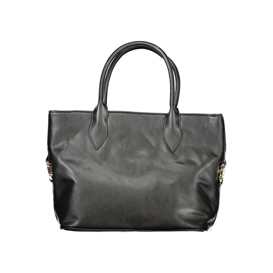 Laura Biagiotti Black Pvc Handbag