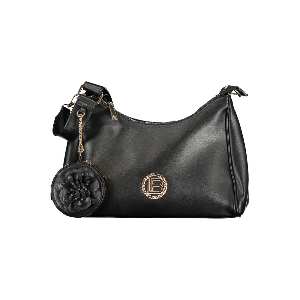 Laura Biagiotti Black Pvc Handbag