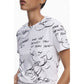 Desigual White Cotton T-Shirt