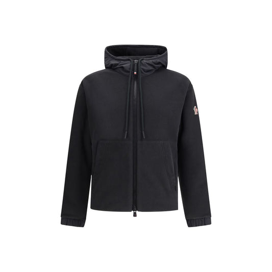 Moncler Grenoble Black Polyester Shell Jacket Mens Jacket