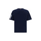Thom Browne Blue Cotton T-Shirt Mens T-Shirt