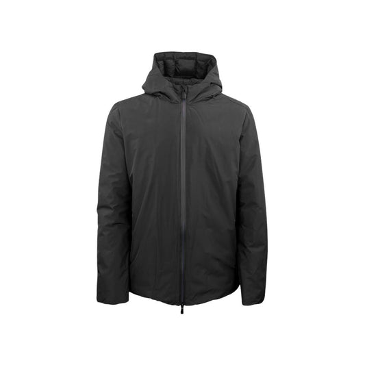 Suns Black Polyester Jackets & Coat Mens Jacket