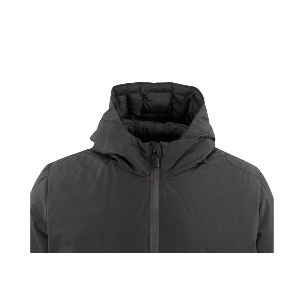 Suns Black Polyester Jackets & Coat Mens Jacket