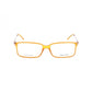 Giorgio Armani Yellow Plastic Glasses (Frames)