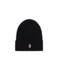 Moncler Grenoble Black Fleece Wool Beanie