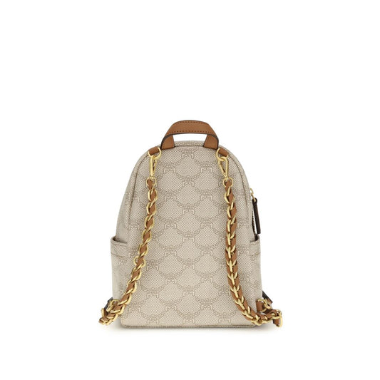 MCM Beige Polyethylene Backpack