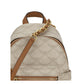 MCM Beige Polyethylene Backpack
