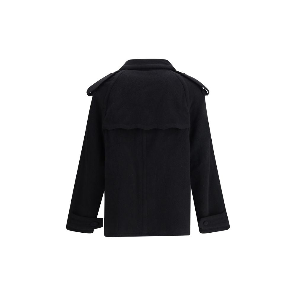 Namacheko Black Cotton Coat Mens Jacket