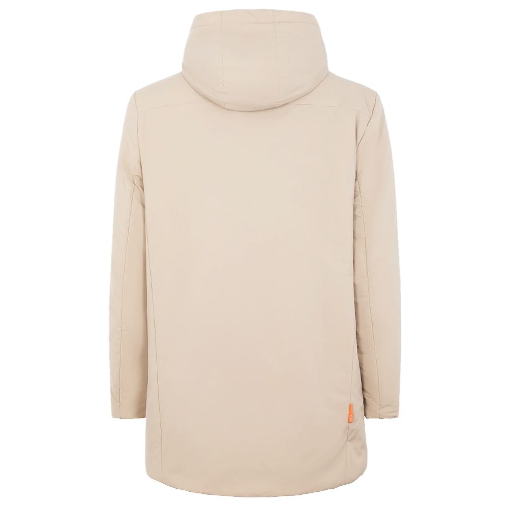 Suns White Polyester Jackets & Coat Mens Jacket