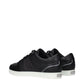 Jimmy Choo Black Leather Low Top Sneakers