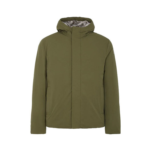 Suns Green Polyester Jackets & Coat Mens Jacket