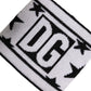 Dolce & Gabbana White Black Wool Logo #DGMILLENNIALS Wristband Mens Bracelet