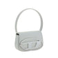 Diesel White Calf Leather Bos Taurus Shoulder Bag Womens Shoulder Bag