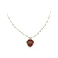 Valentino Garavani Red Brass Necklace
