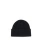 Marine Serre Black Merino Wool Beanie