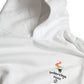 Balenciaga White Cotton Hooded Pullover OVERSIZE Sweater Mens Sweater