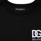 Dolce & Gabbana Black Cotton DG Logo Embroidery Top  T-shirt Mens T-Shirt