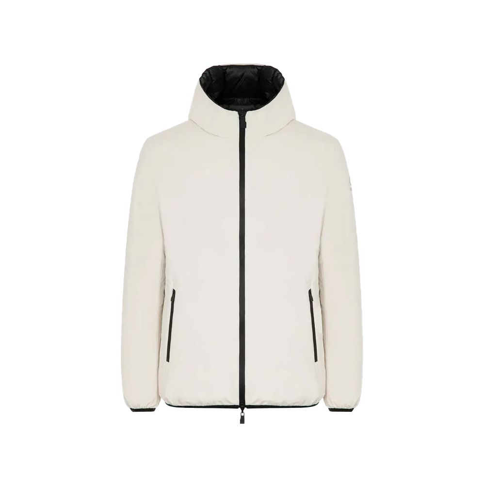 Suns White Polyester Jackets & Coat Mens Jacket