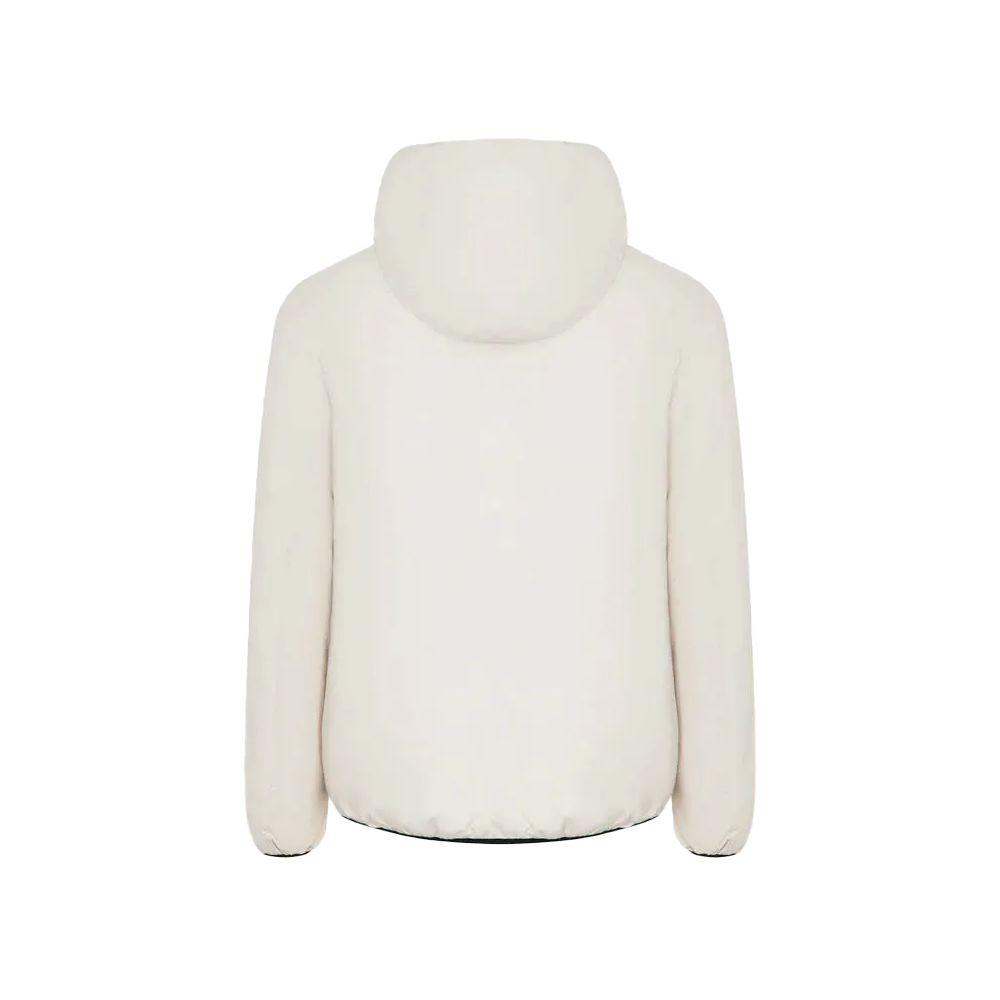 Suns White Polyester Jackets & Coat Mens Jacket