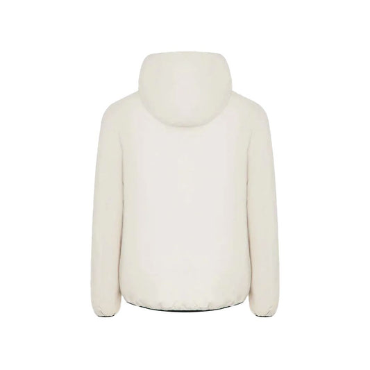 Suns White Polyester Jackets & Coat Mens Jacket