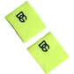 Dolce & Gabbana Yellow Green DG Logo Polyester 1 Pair  Wristband Mens Bracelet
