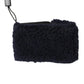 Dolce & Gabbana Black Wool Knitted Sweatbands Men Wristband Mens Bracelet