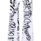 Dolce & Gabbana Black White DG Logo Elbow Length Mitten  Gloves