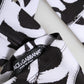 Dolce & Gabbana Black White DG Logo Elbow Length Mitten Gloves