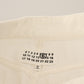 Maison Margiela White Mid Waist Knee Length Bermuda Shorts