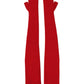 Dolce & Gabbana Red Wool Knitted Fingerless Elbow One Length Gloves