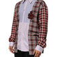 Dolce & Gabbana Multicolor Cotton Collared Checkered Shirt