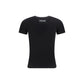 Marine Serre Black Cotton T-Shirt