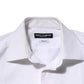 Dolce & Gabbana White Cotton Collared Bib GOLD Dress Shirt