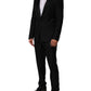 Dolce & Gabbana Black 2 Buttons Jacket Formal 2 Piece Suit Mens Suit