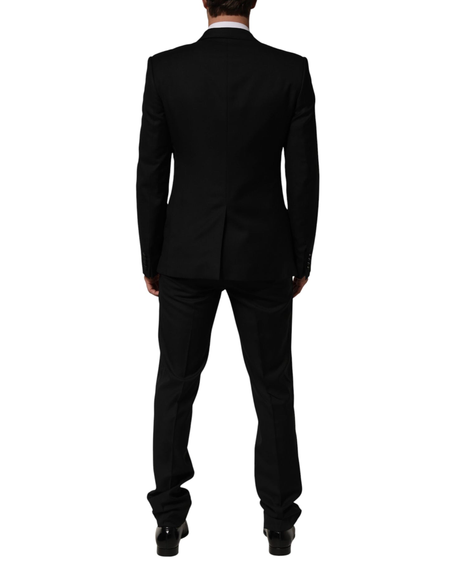 Dolce & Gabbana Black 2 Buttons Jacket Formal 2 Piece Suit Mens Suit
