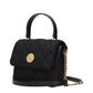 Versace Black Fabric Handbag